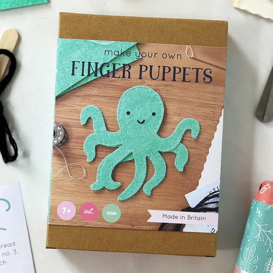 Make your own - Octopus Finger Puppet