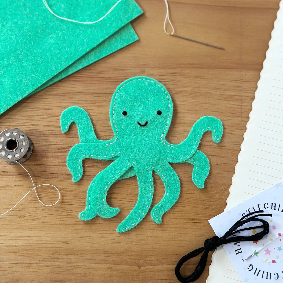 Make your own - Octopus Finger Puppet