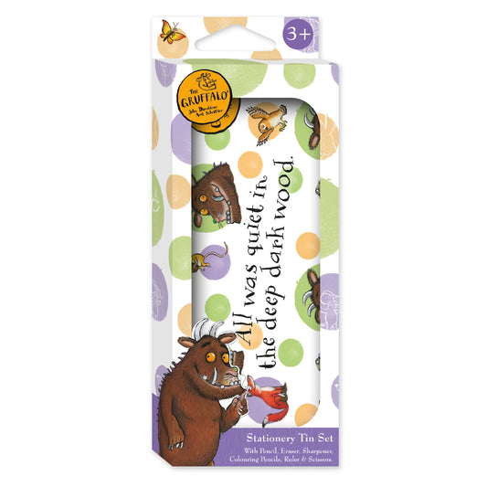 Gruffalo Tin Stationery Set