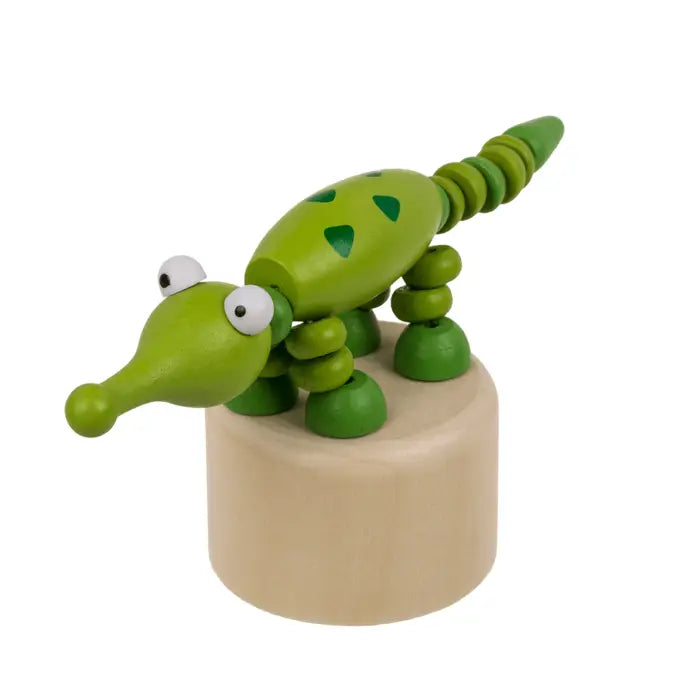 Wooden, Pushing Puppet Animal