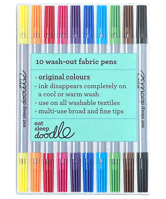 eatsleepdoodle Fabric Pens