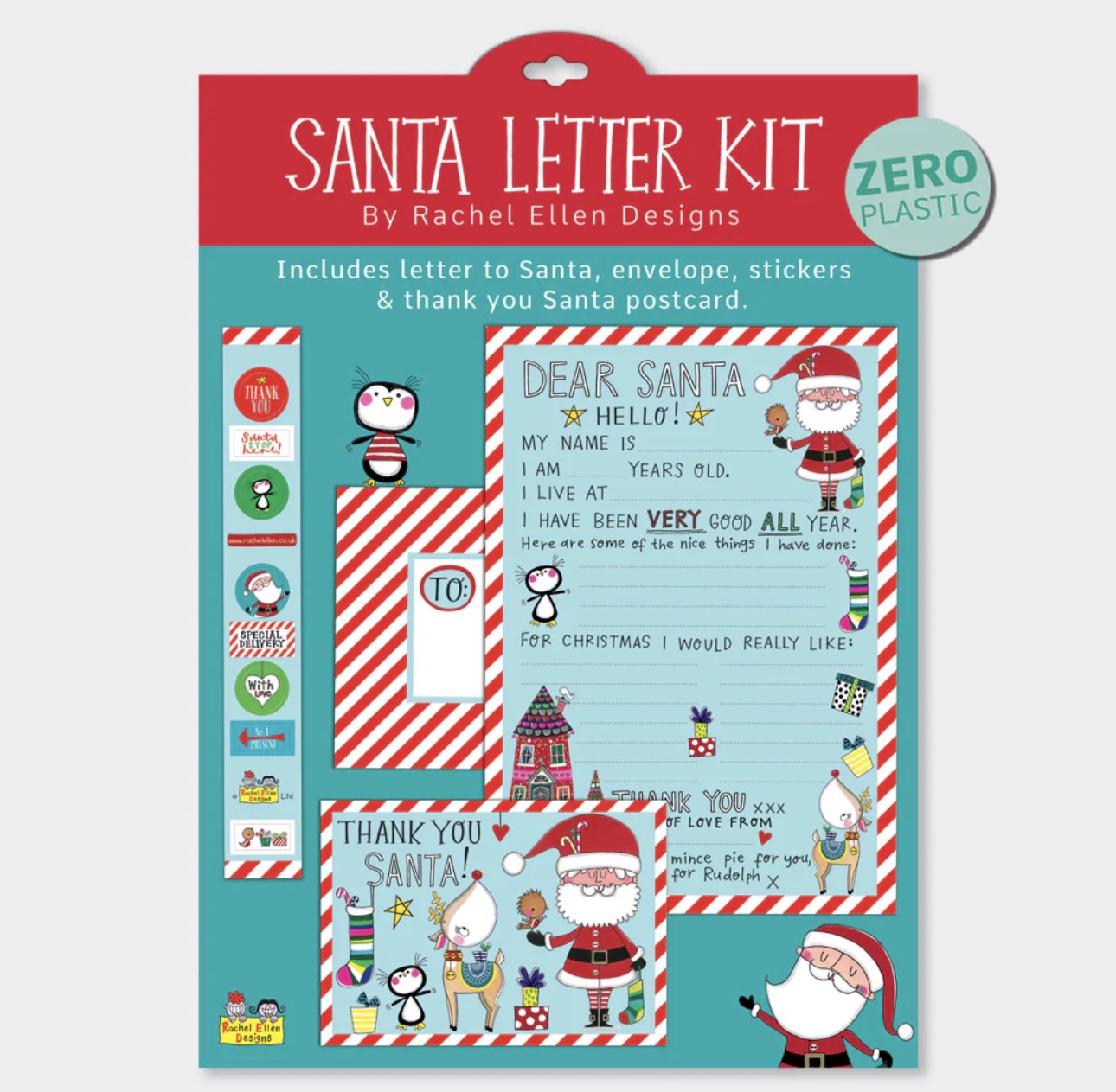 Santa Letter Writing Set