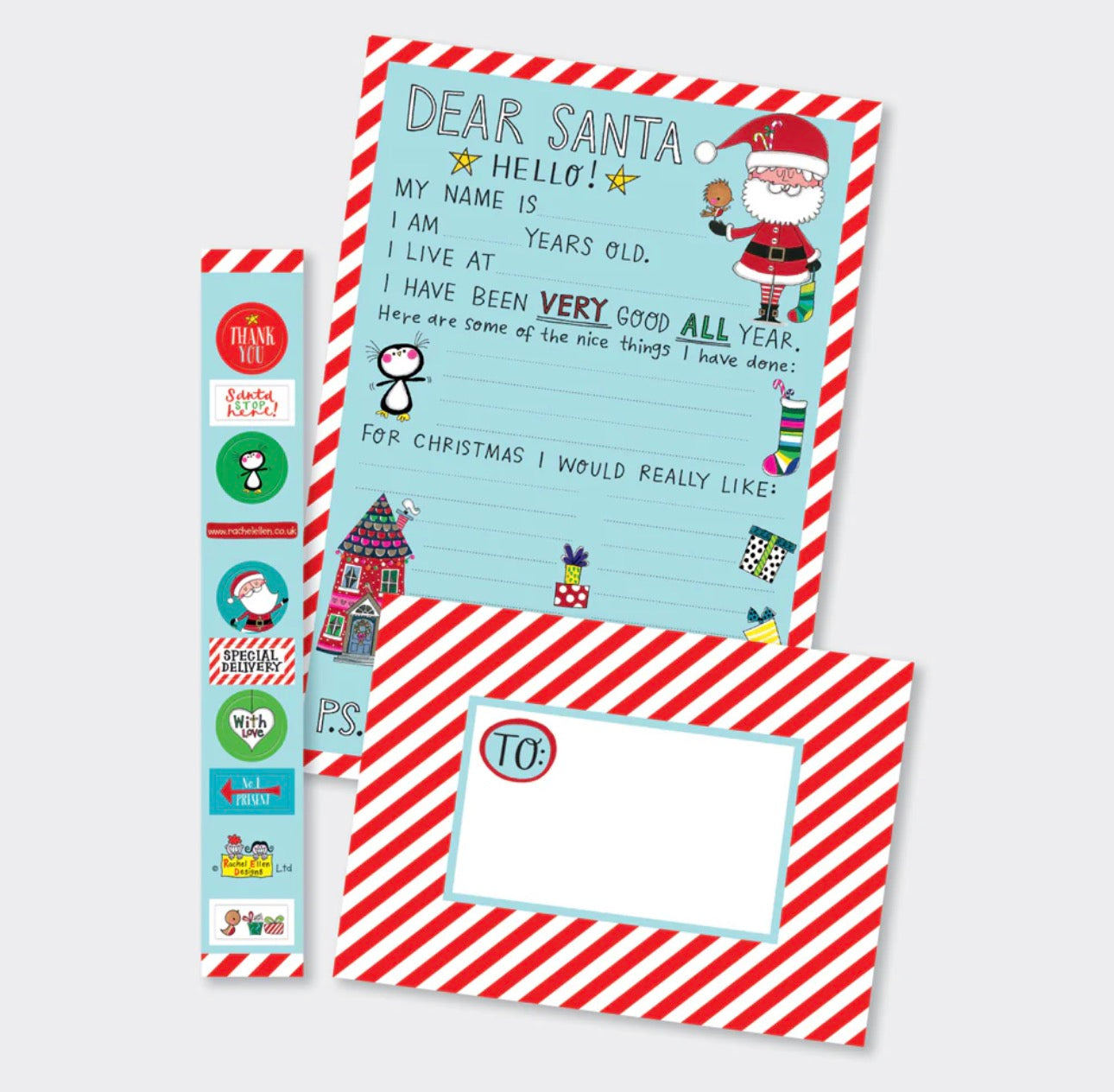Santa Letter Writing Set